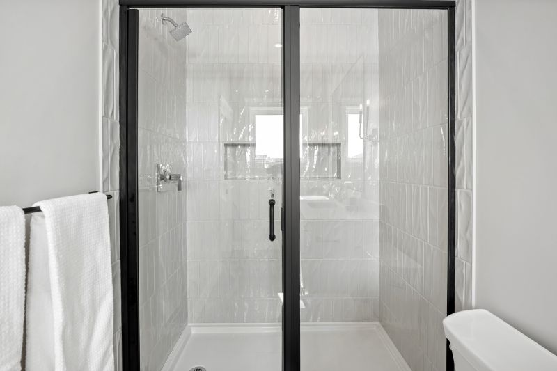 Black Frame Shower Doors